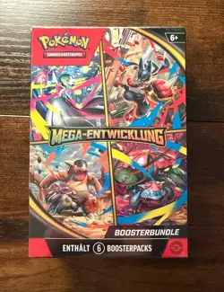 Pokemon Mega Entwicklung Booster Bundle OVP Sealed Deutsch Neu - Image 1