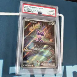 2025 POKEMON JTG EN-JOURNEY TOGETHER ILLUSTRATION RARE #169 NOIBAT PSA 10 - Image 1