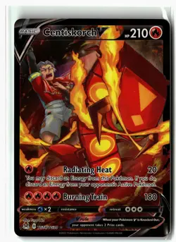 Centiskorch V ⭐ TG14/TG30 Holo V Rare Lost Origin Trainer Gallery Pokemon NM - Image 1