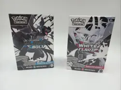Pokemon TCG: Scarlet & Violet White Flare & Black Bolt Booster Bundle Lot SEALED - Image 1
