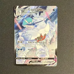 Pokemon TCG Ice Rider Calyrex VMAX TG15/TG30 Astral Radiance Ultra Rare Holo - Image 1