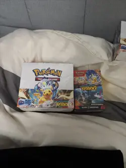 Pokemon TCG Surging Sparks BOOSTER BOX & BOOSTER BUNDLE (Set of 2) ⚡ - Image 1