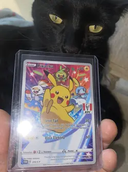 Pokemon KFC Pikachu 016/S-P INDONESIA Promo Card 2020 - Image 1