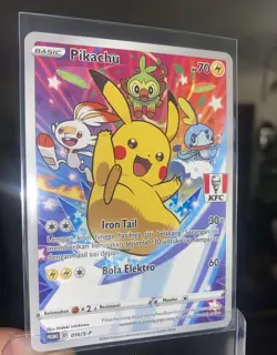 Pokemon KFC Pikachu 016/S-P INDONESIA Promo Card 2020 - Image 4