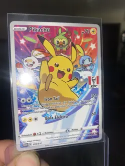 Pokemon KFC Pikachu 016/S-P INDONESIA Promo Card 2020 - Image 5