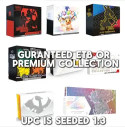 Pokemon Mystery Box Guaranteed One Etb Or UPC And Minimum $20 In Singles - Image 2