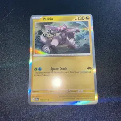 Pokemon TCG Sv08: Surging Sparks Palkia Holo Card 136/191 Collectible - Image 1