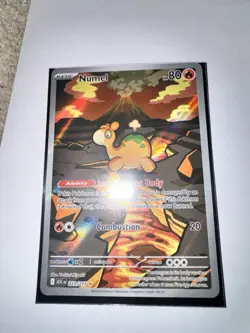 Pokemon Numel 223/217 ASC Rare Holo 80 HP Ability English - Image 1