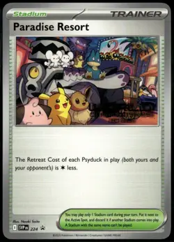 Paradise Resort 2025 World Championships ENGLISH Promo SVP 224 LP+ Pokemon Card - Image 1