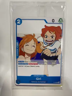 One Piece TCG Card Girl Prerelease Fan Letter Promo Sealed P-096 - English - Image 1