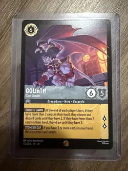 Disney Lorcana Goliath - Clan Leader 173/204 Whispers in the Well Non-Foil Mint - Image 1