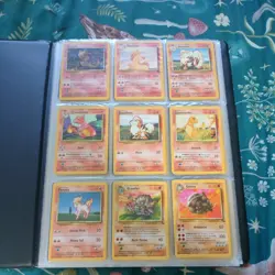 Old Vintage Wotc Pokemon Tcg Binder Bundle Joblot X117 Cards no duplicates - Image 3