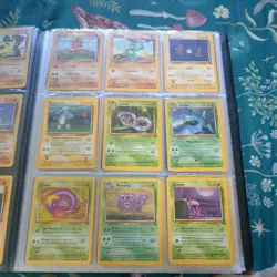 Old Vintage Wotc Pokemon Tcg Binder Bundle Joblot X117 Cards no duplicates - Image 5
