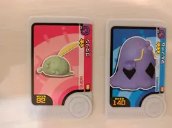 Gulpin Swalot Mezastar Frienda Pokemon Card Japanese Pick Tag Tip - Image 1