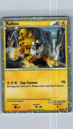 Raikou HGSS19 Holo HGSS Promos - Pokemon Card - NM - Image 1