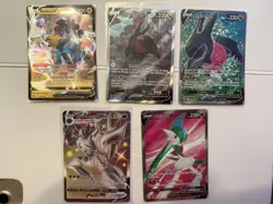 Pokemon TCG Mixed V/VMax/Alt art/Full art Card Lot of 5– NM Regidrago/raikou - Image 1