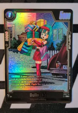 Dragon Ball Super Card Fusion World Bulla: GT FB09-114 R Star Alt Art Rare Mint - Image 1