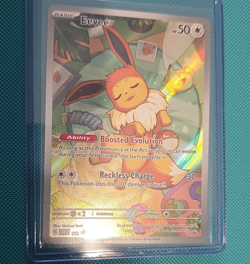 Pokemon Eevee Promo Full Art Holo SV021 Sv: Scarlet & Violet Promo Cards 50HP - Image 1