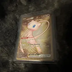 Pokemon TCG Mew EX Metal Gold NM 205/165 Scarlet & Violet 151 Promo Card - Image 5