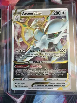 Pokemon TCG - Arceus V & VSTAR Metal Cards 122/172 123/172 UPC PROMO - Image 2