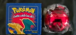 NIB Pokemon Limited Edition 23K Gold-Plated CHARIZARD Trading Card Poke Ball - Image 5