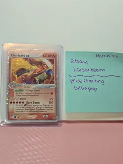 Charizard ex 105/112 EX FireRed & LeafGreen Holo Rare EX 160 HP Pokemon TCG Card - Image 5