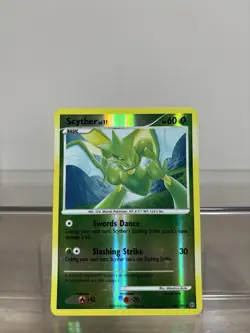 Pokemon Scyther 49/100 Stormfront Reverse Holo Card - Image 1
