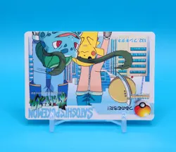 Pokemon Card Japanese - Bulbasaur #132 - Bandai - Anime Collection Carddass - Image 2