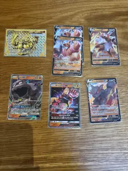100 Card Premade Fighting/rock Type Pokemon Deck Includes 4Vs 2GXs And A Break. - Image 1