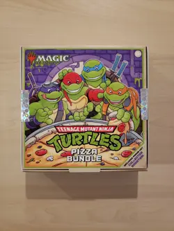 Magic The Gathering Teenage Mutant Ninja Turtles TMNT Pizza Bundle Presale - Image 1