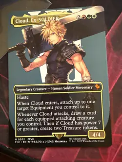 Cloud, Ex-SOLDIER (Borderless) Commander: Final Fantasy Regular - Image 1