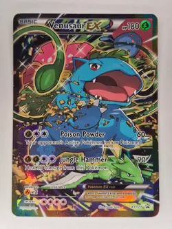 2016 Venusaur EX XY123 - Black Star Promo - Pokemon Card - MP - Image 1