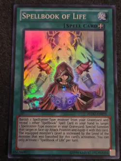 Spellbook of Life - REDU-EN059 - Super Rare - Unlimited Edition LP Yugioh Return - Image 1