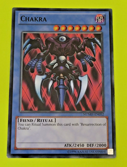 Yu-Gi-Oh Chakra Super Rare NUMH-EN052 LP - Image 1