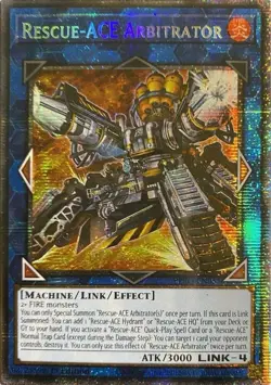 Near Mint, English Yu Gi Oh Rescue-ACE Arbitrator - BPRO-EN051 - Starlight Rare - Image 1