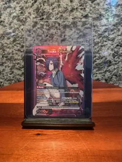 Union Arena TCG Tokyo Ghoul UE18BT/TKG-1-047 Touka Kirishima SR Near Mint Eng - Image 1