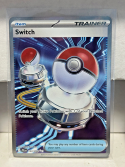 Switch 123/094 Phantasmal Flames Full Art NM Pokemon Card - Image 1