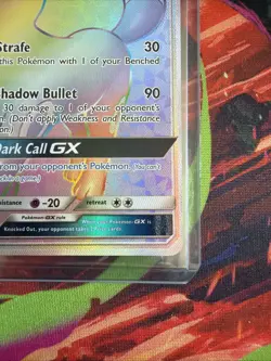 Umbreon GX 154/149 Sun and Moon 2017 Rainbow Secret Rare Pokemon Card TCG - Image 4
