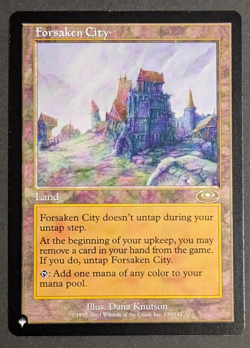 MTG Card - 1x Forsaken City - The List: Planeshift - NM/LP - Magic The Gathering - Image 1