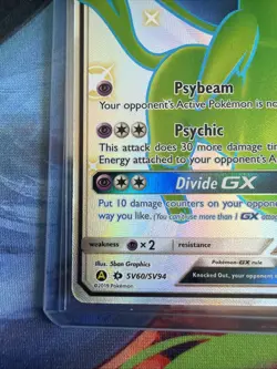 Espeon GX SV60/SV94 Hidden Fates Shiny Vault Holo Card Mint Condition - Image 5