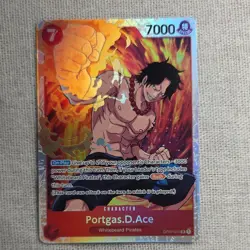 Bandai One Piece Card Game OP02 Portgas D. Ace OP02-013 Special Foil x2 English - Image 3