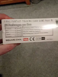 Square Enix Final Fantasy Trafing Card Game Opus Iii Sealed Box 36 Packs - Image 5