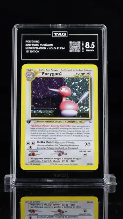 Porygon2 1st Edition Neo Revelation Holo Card 12/64 - Image 1