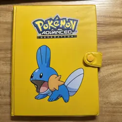 2003 Advance Generation Pokemon Mudkip Card Binder / Rare - Image 1