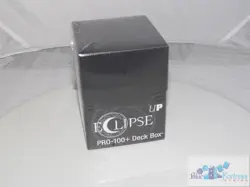 Eclipse Pro-100 Black ULTRA PRO deck box Card Box for Pokemon MTG cards - Image 1
