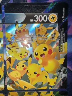 Pikachu V-Union SwSH Black Star Promo Set of 4 Pokemon TCG Promo Cards English - Image 3