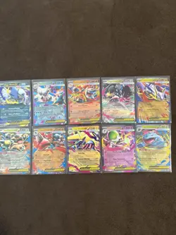 Pokemon TCG - Mega Evolution ex Double Rare - Complete EX Set - 10 Card Lot - Image 1
