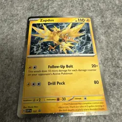 Zapdos 157 Sv: Scarlet & Violet Promo Cards Cosmos Holo - Image 1