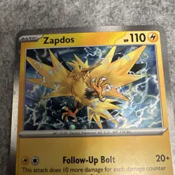 Zapdos 157 Sv: Scarlet & Violet Promo Cards Cosmos Holo - Image 2