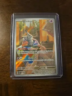 Pokemon Mimikyu TCG Scarlet & Violet Paldea Evolved SVP075 Holo Promo Card - Image 3